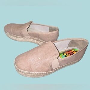 🎀 CIRCUS BY SAM EDELMAN! GORGEOUS NEUTRAL MAUVE COLORED ESPADRILLES!!